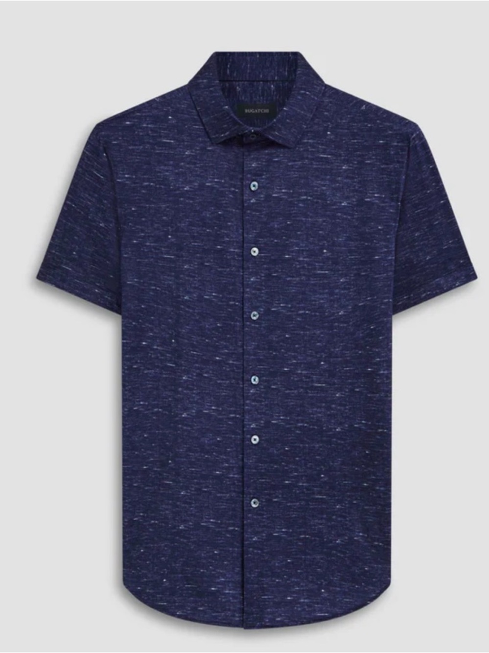 Miles Melange OoohCotton® Short Sleeve Shirt